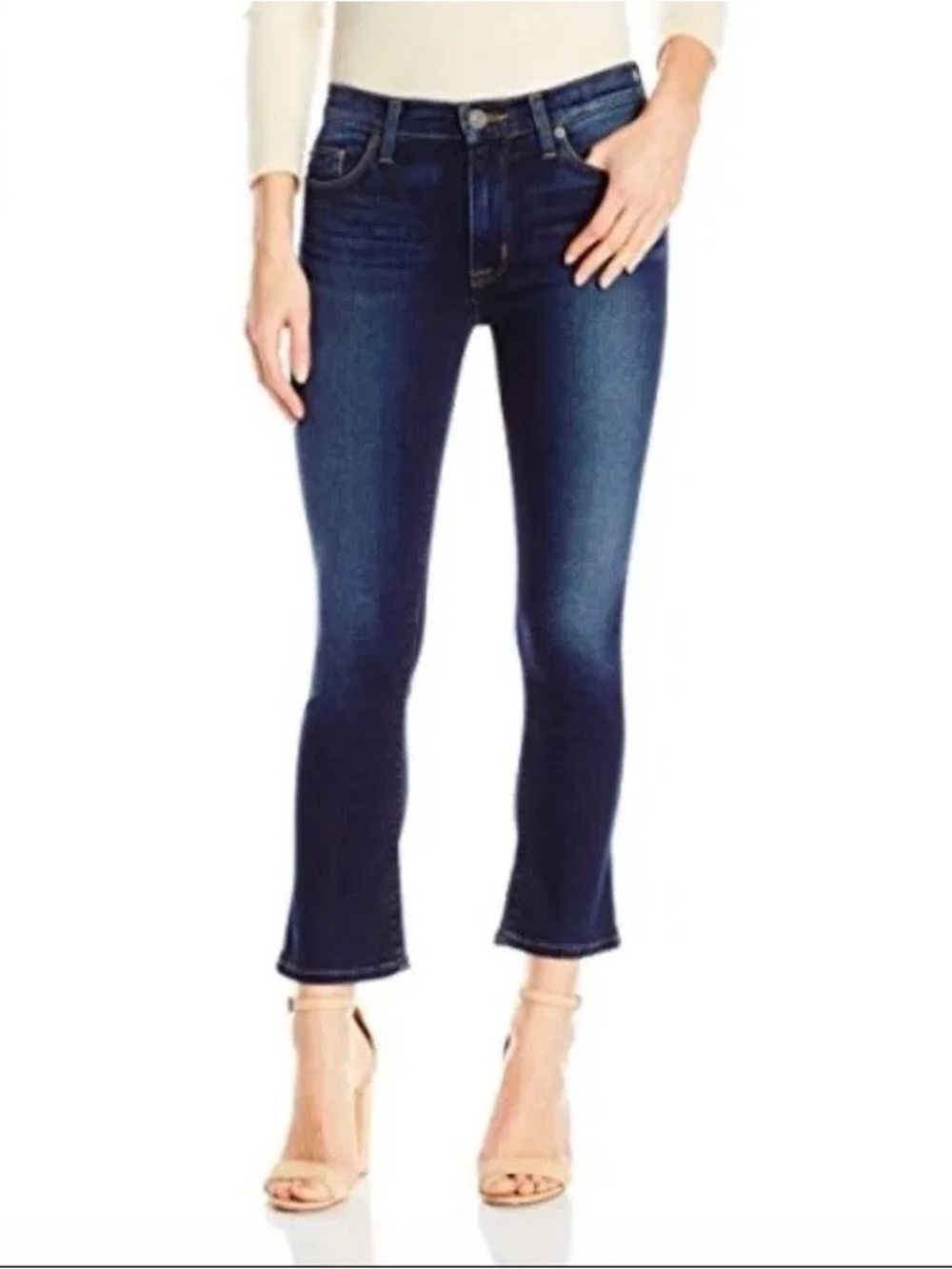 Hudson 27 Harper High Rise Crop Jeans